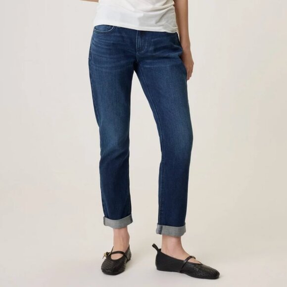 The Baggy Dylan - Dark Wash Rag & Bone Jeans - Picture 1 of 8